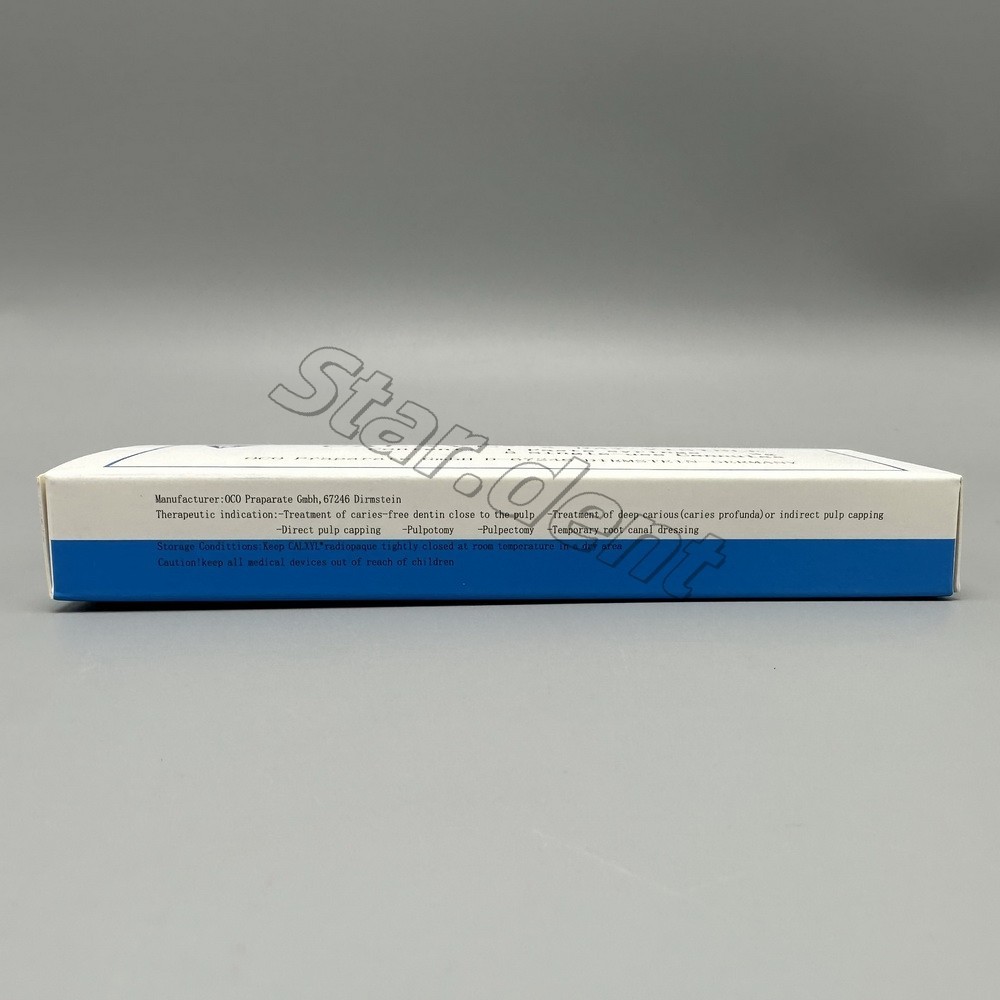 3g/Syringe x-ray visible Dental Calcium Hydroxide Paste 5pcs Single Use Cannulas