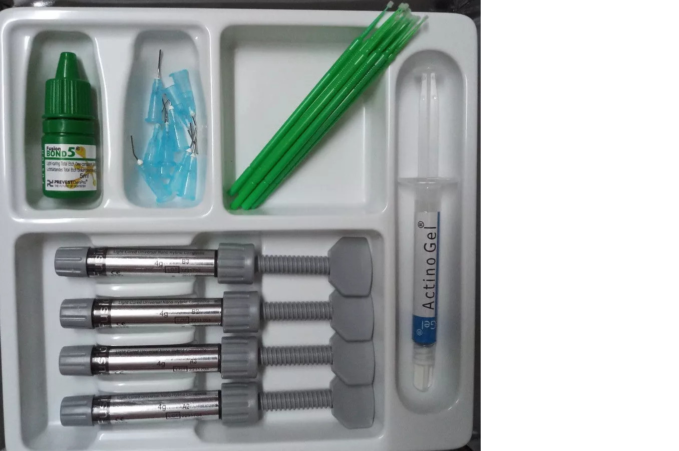 Prevest DenPro Fusion Universal Kit Dental Nano Resin Composite Kit (Free Ship)