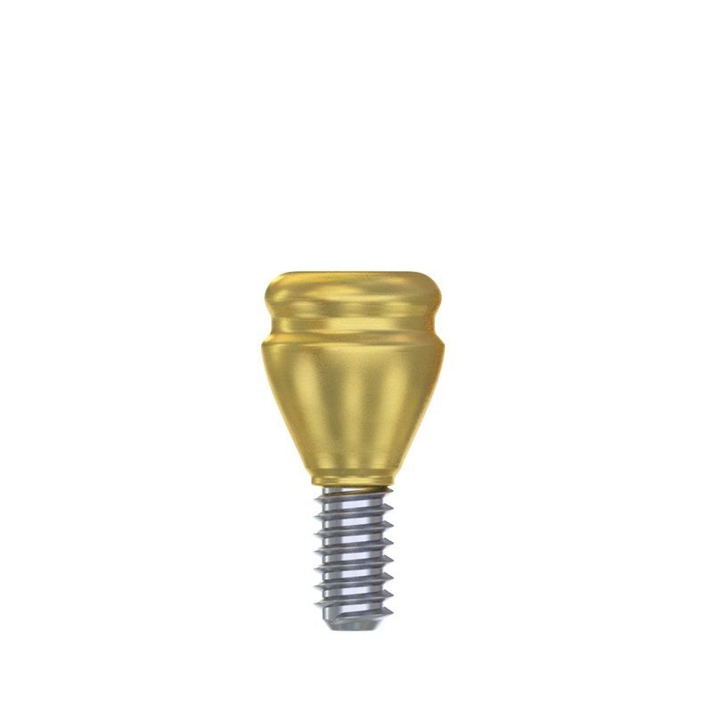 5x Prosthetic KIt Conical Straight Loc In Attachment NP Abut ment 4 Caps Analog