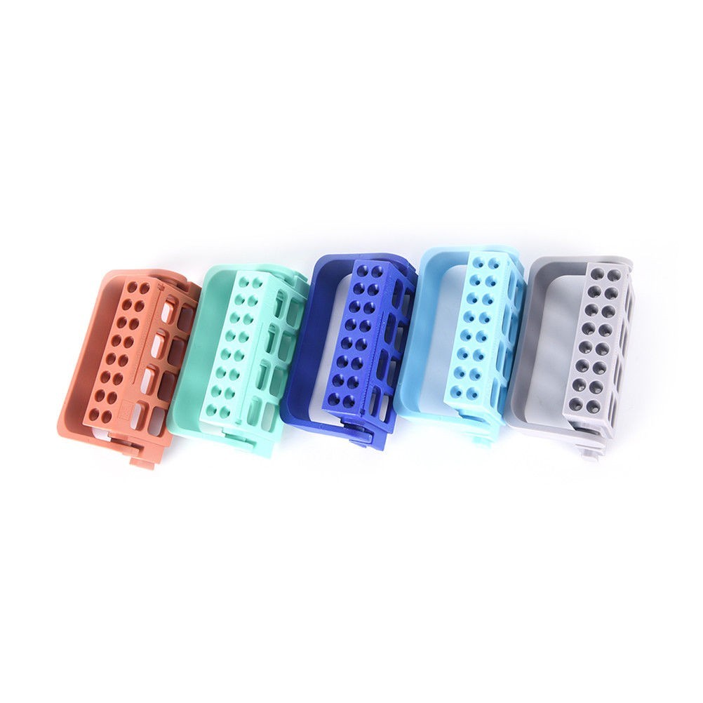 Dental ENDODONTIC Files Holder Ruler Root Canal Autoclavable Block Organizer