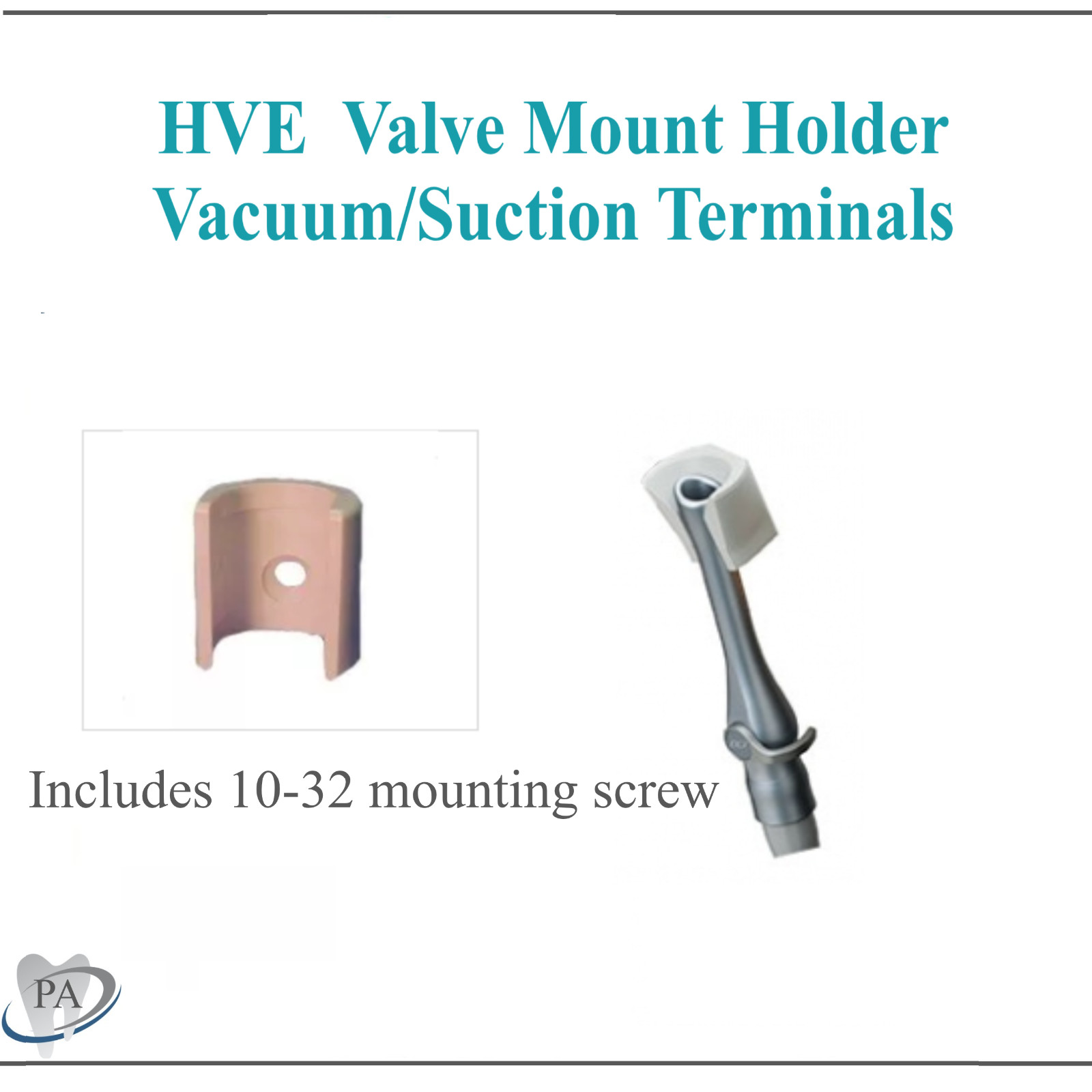 Dental HVE Holder Vacuum Holder, 7/8″ Dia. Open, Includes 10-32 Mount Screw 5903