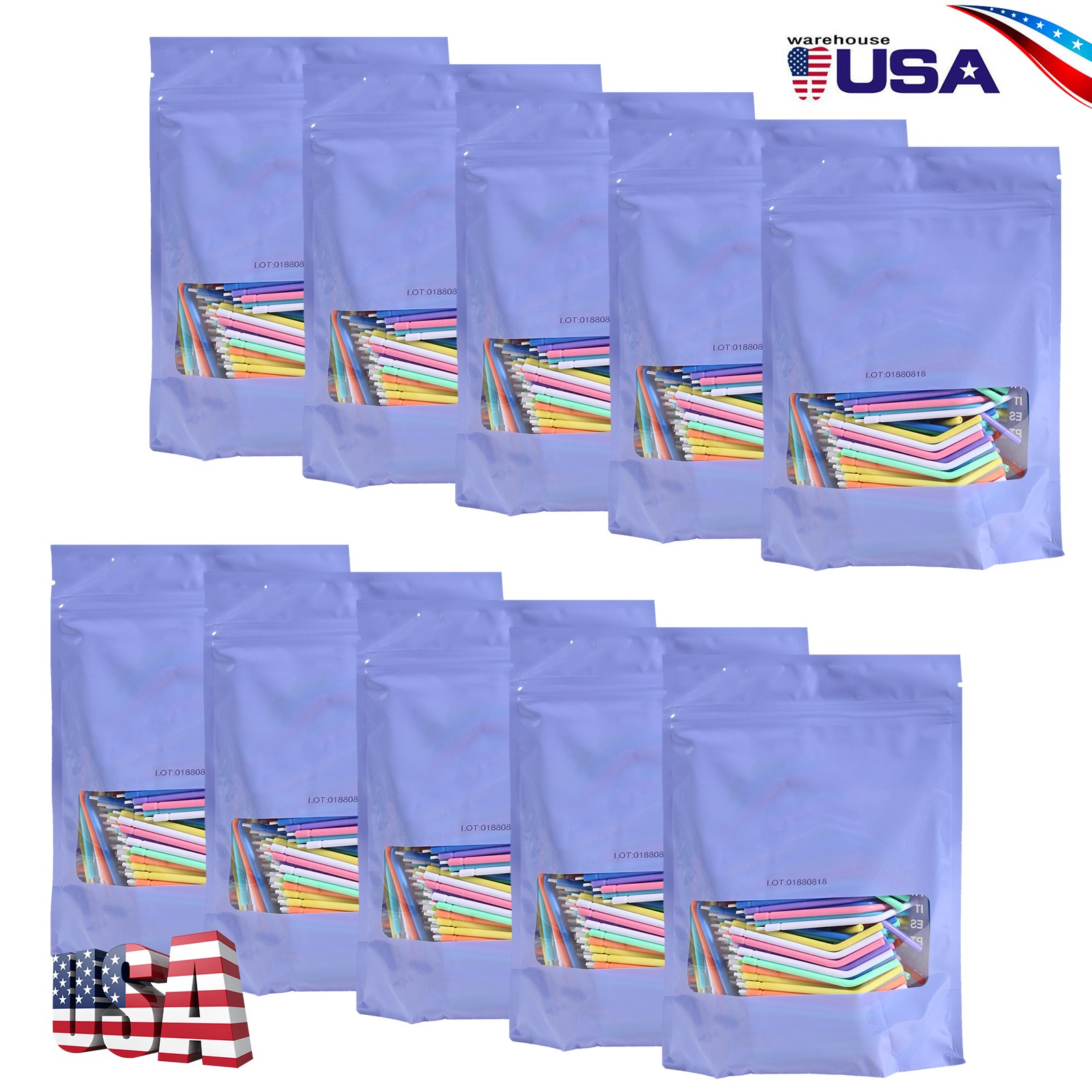 10 packs Dental 3 Way Air Water Syringe Disposable Spray Tips Triple Nozzle Tube