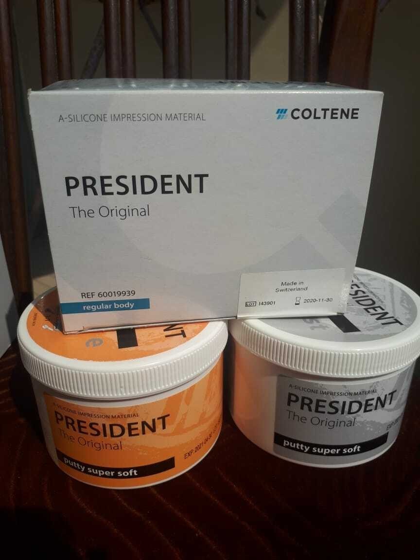 Coltene Super Soft President Original Putty Set A-Silicon Impression Material