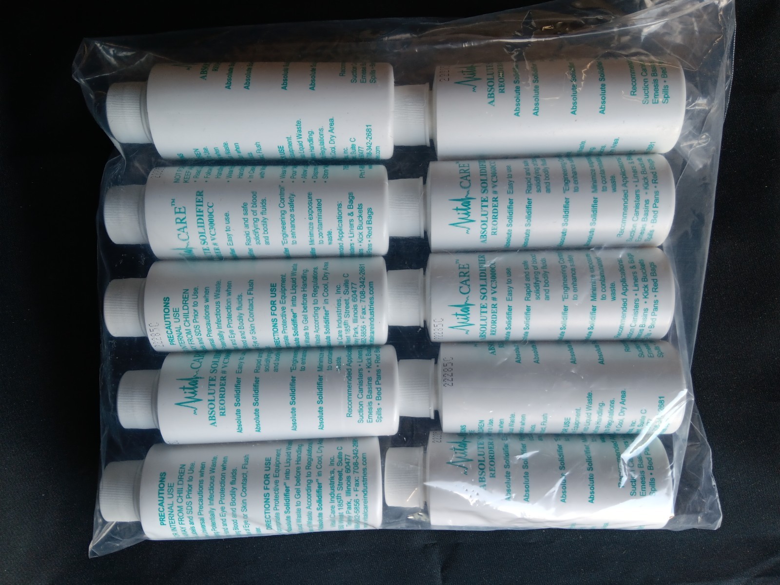 Vital Care Absolute Solidifier VC3000CC -10 COUNT