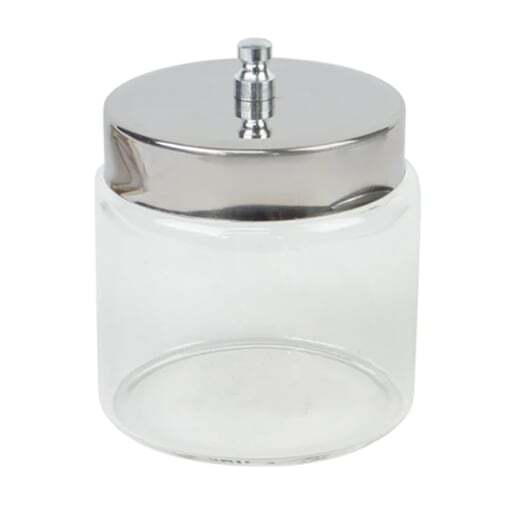 Dukal 4014 Dental Dressing Jar & Cover 3″ x 3″ Glass