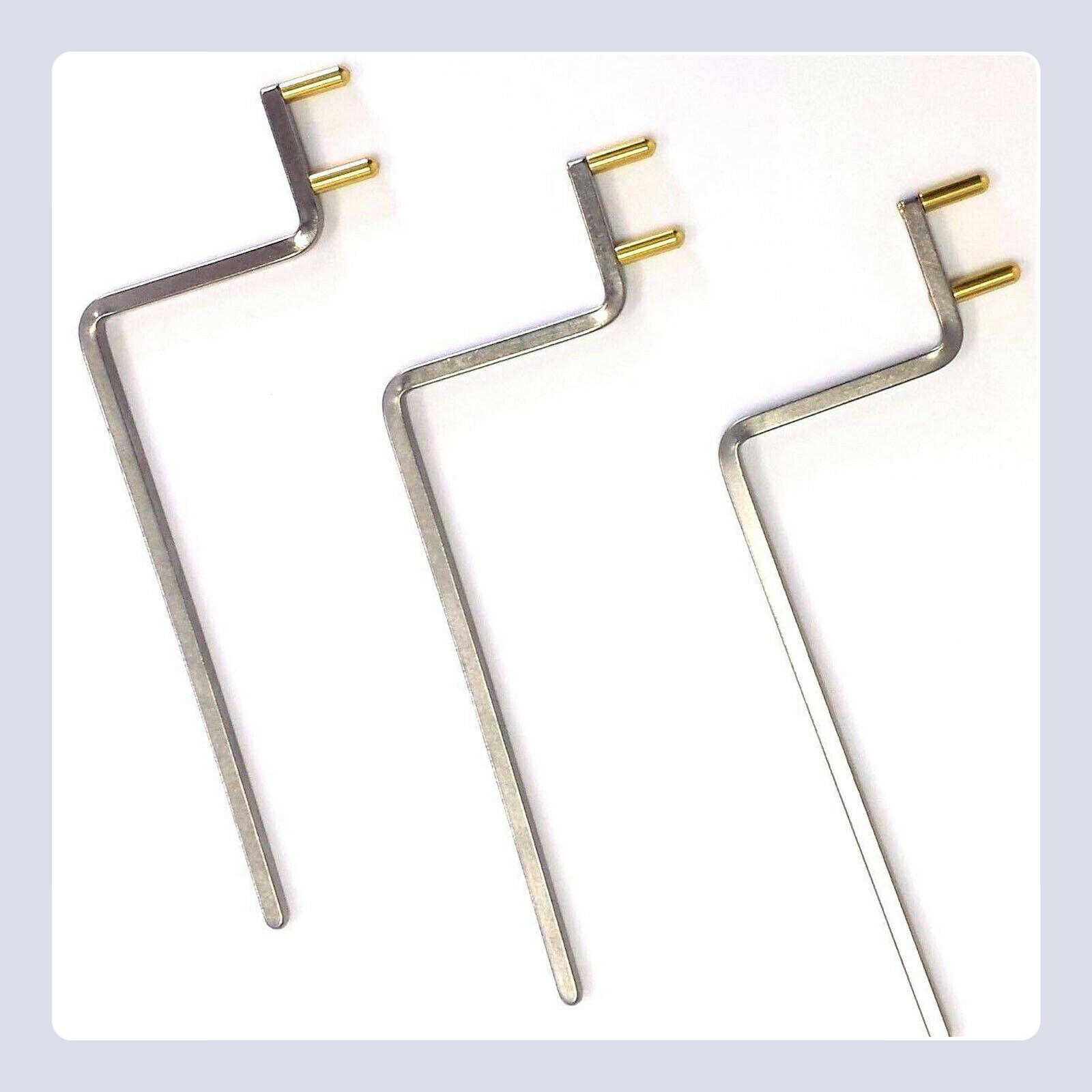 2PC Dental X Ray Holder Bite Bitewing Indicator metal bar Arm -XCP 3Color Choice