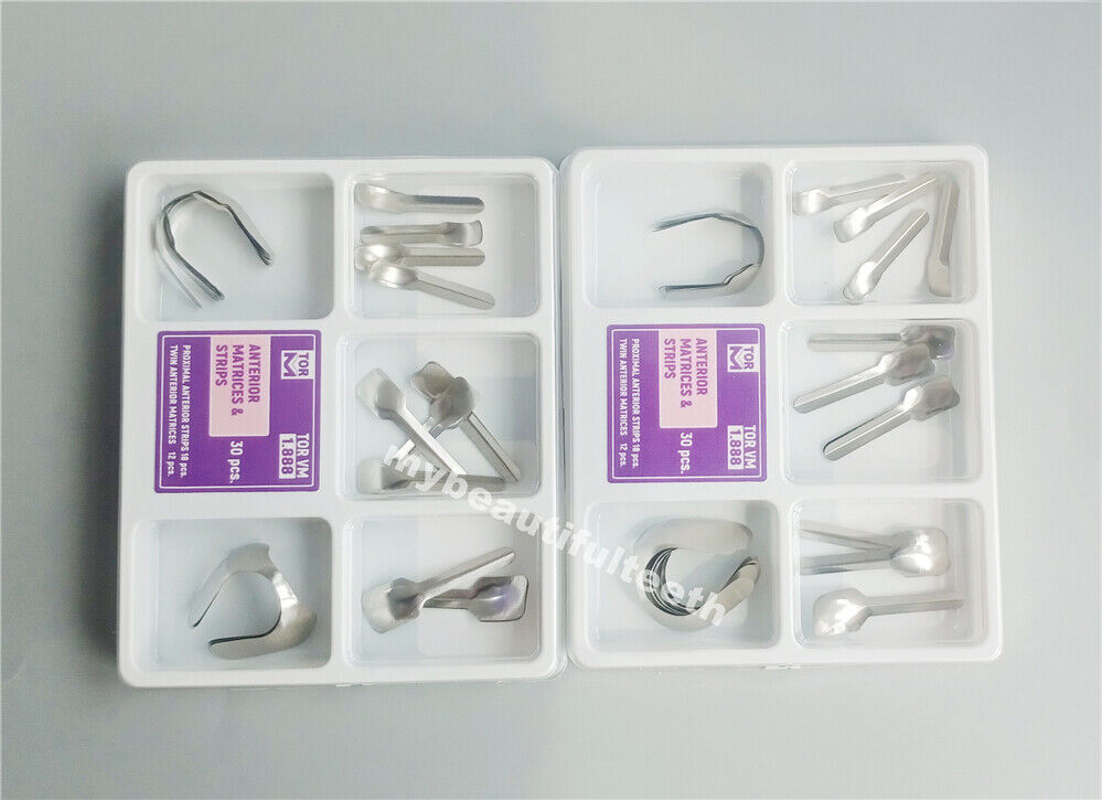5Box Dental Proximal Anterior Strips Matrices Twin Matrix TOR VM Original 1.888