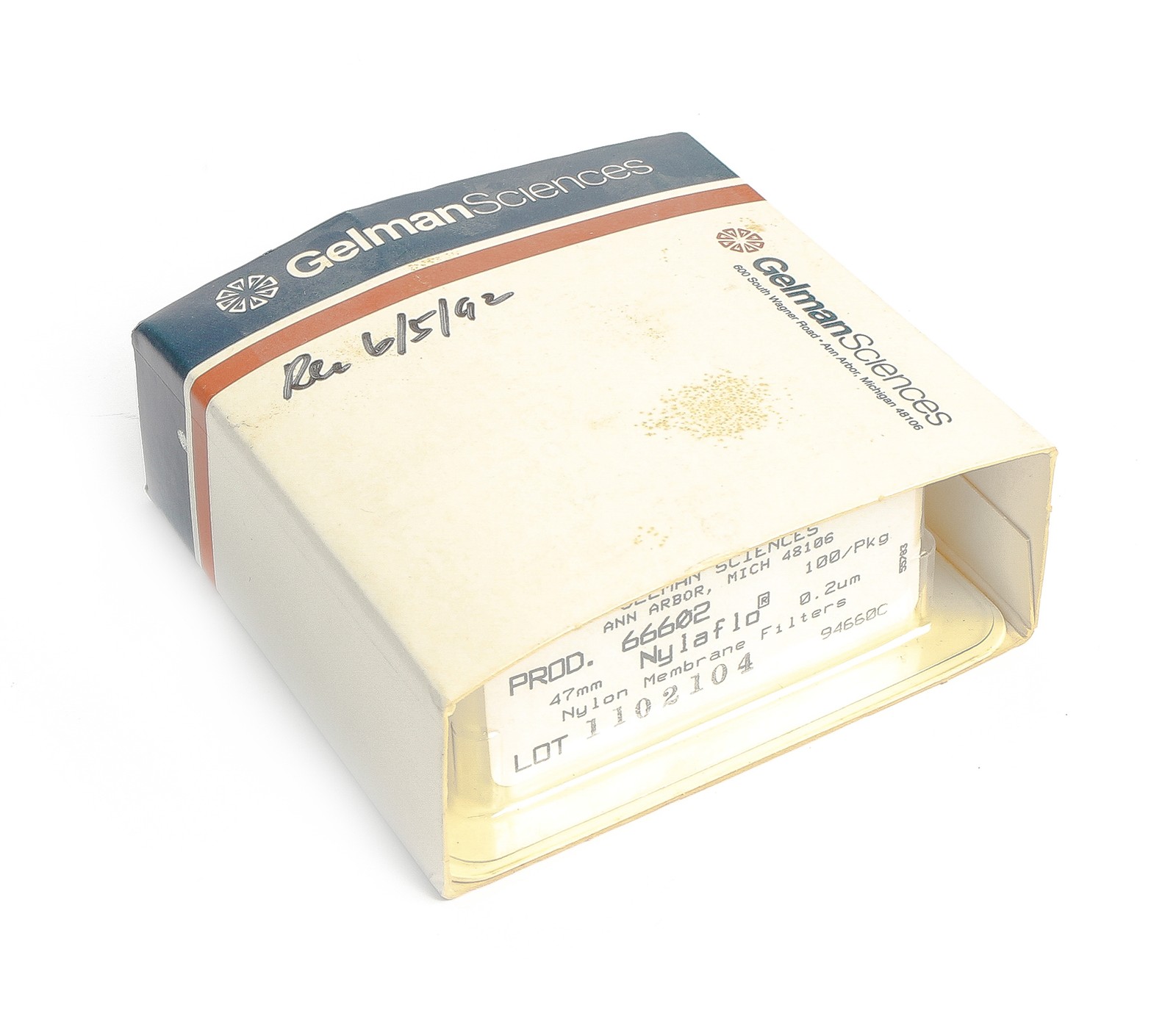 Gelman Sciences Nylon Membrane Filters Vintage Science Equipment 66602