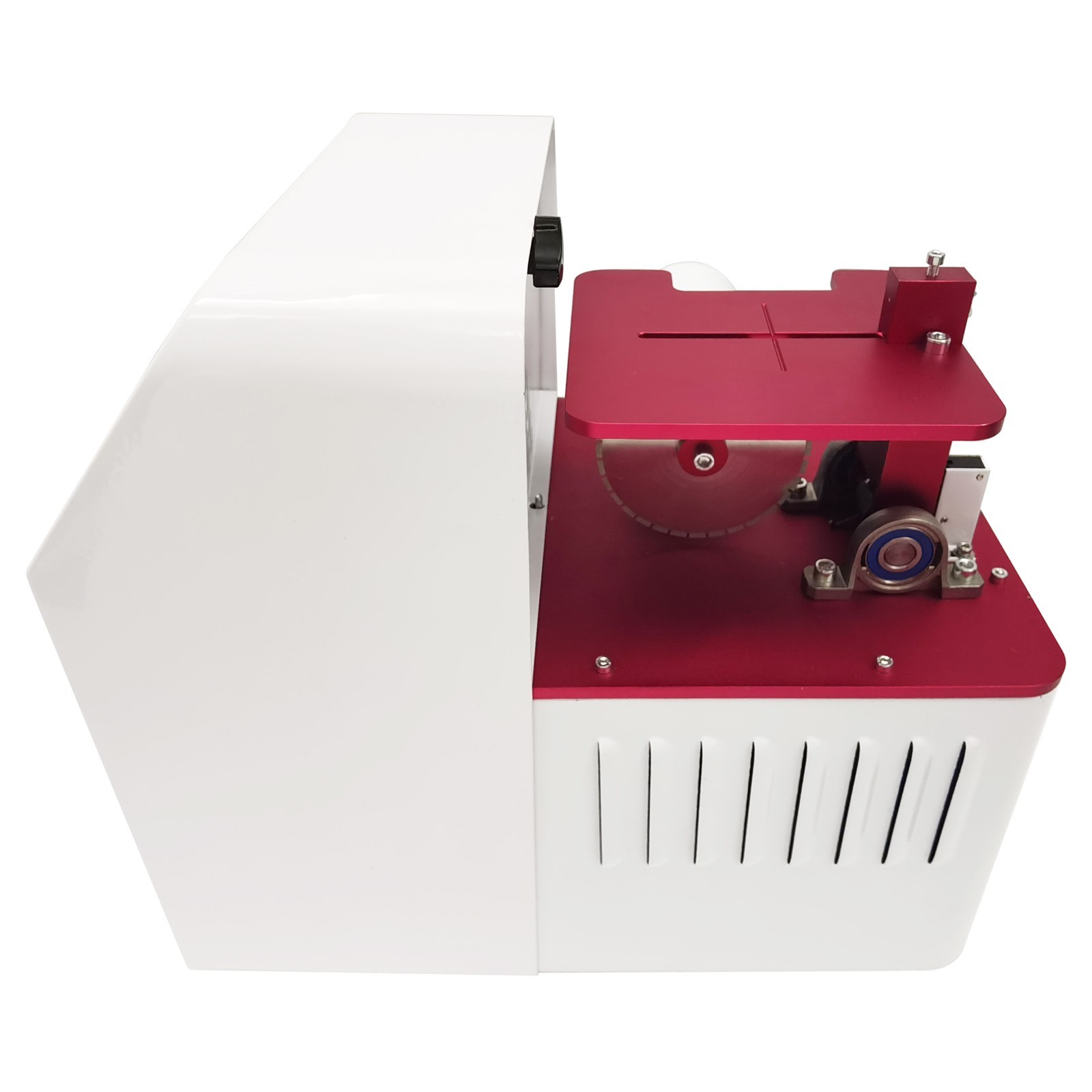 Lab Electric Gypsum Saw Gypsum Cutting Machine with Dust Removal 110V 550W