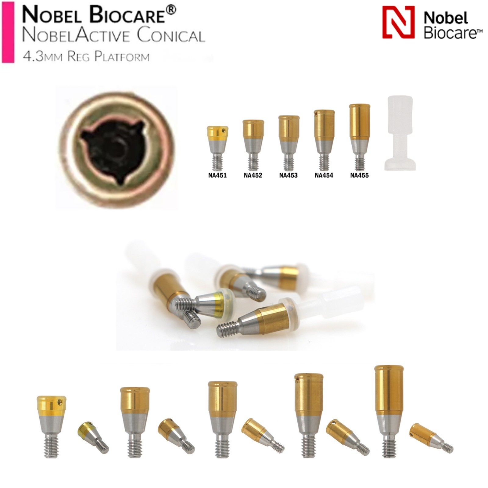 Implant Fit Zest Locator Abutment Hiossen/Nobel/Zimmer/GM/MegaGen /Straumann