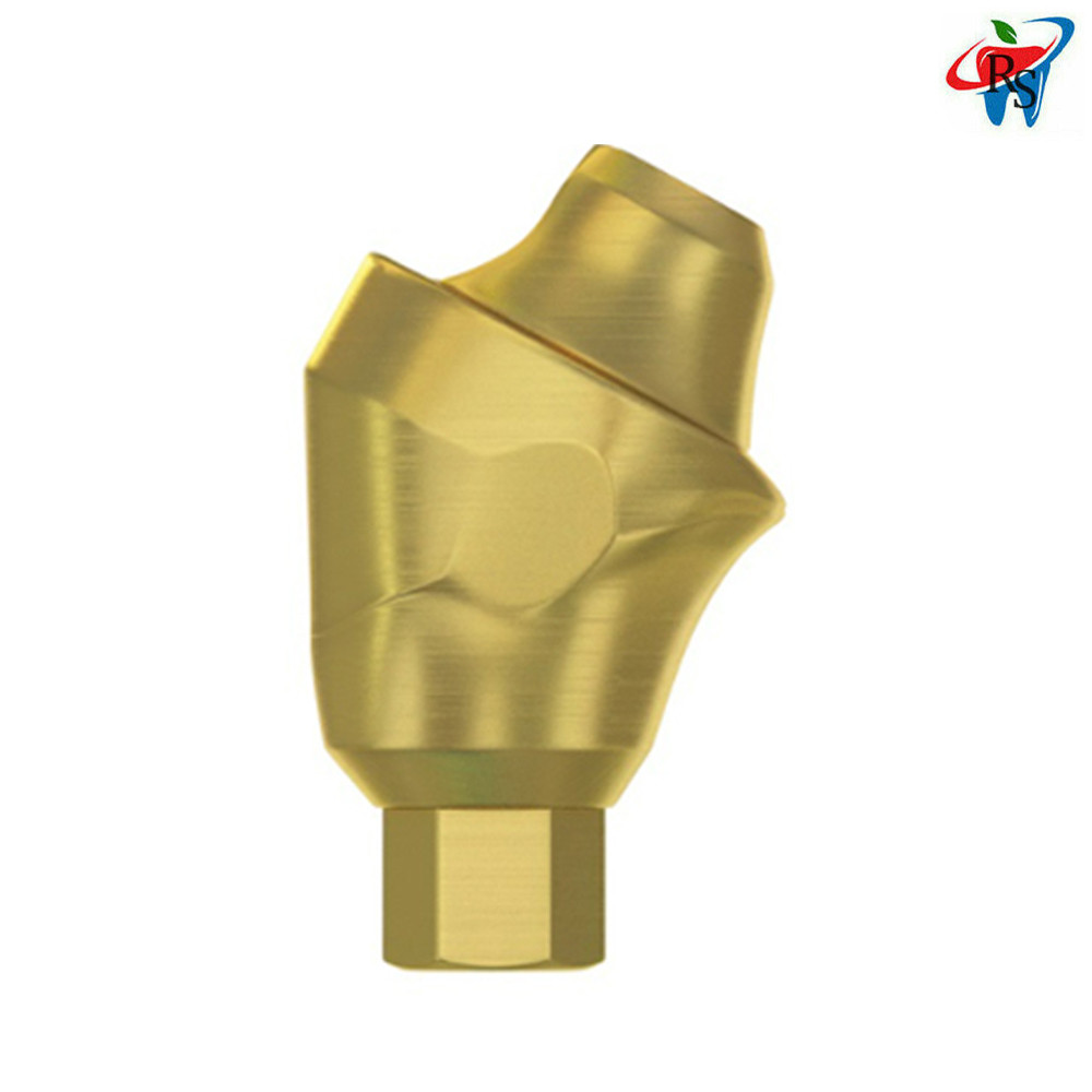 10pcs Prosthetic Angulated 17° Multi-Unit 1.6 Int Hex 2.42 Connection Dental Lab