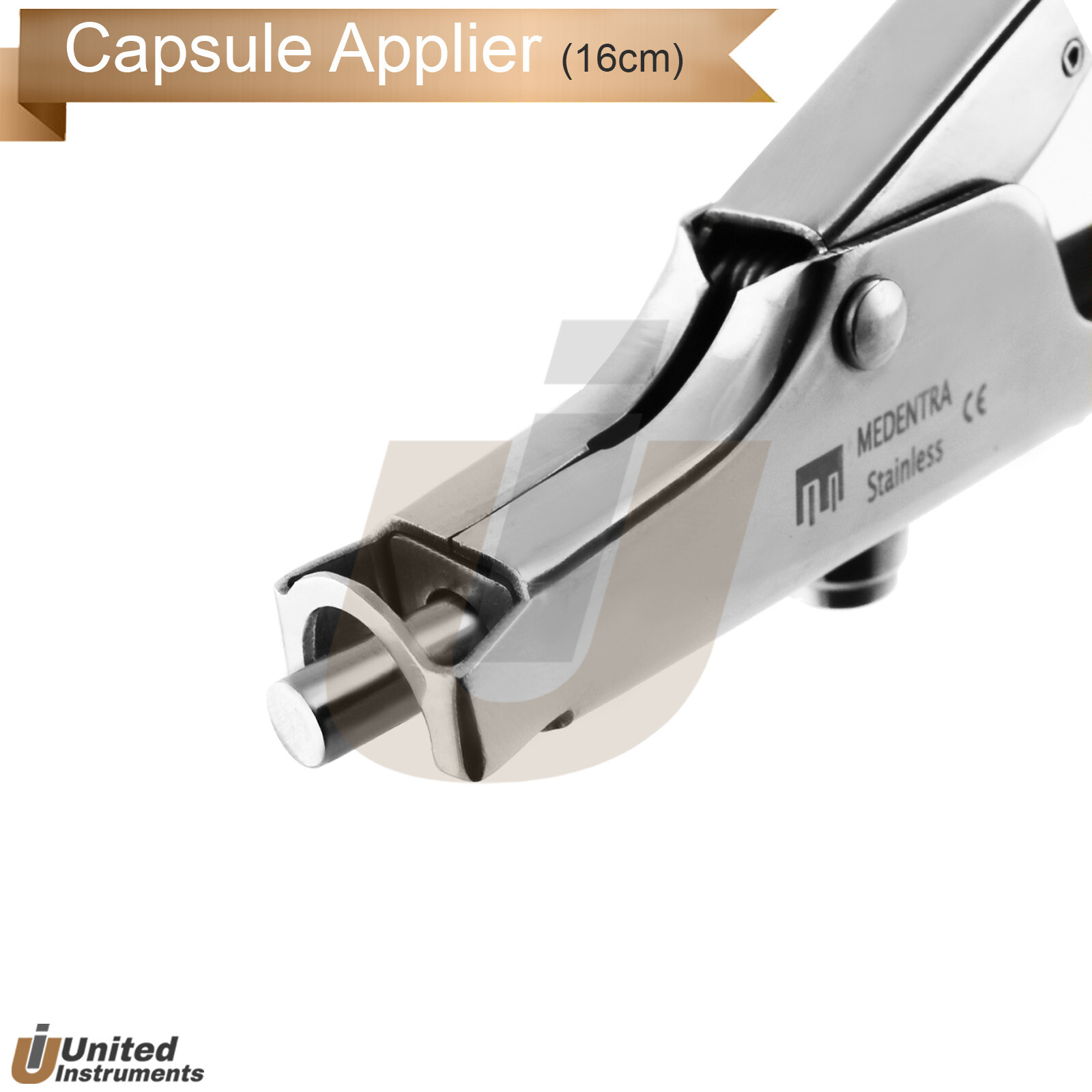 MEDENTRA Dental Capsul Applier 16cm Composite Cavity Restorative Gun Applicator