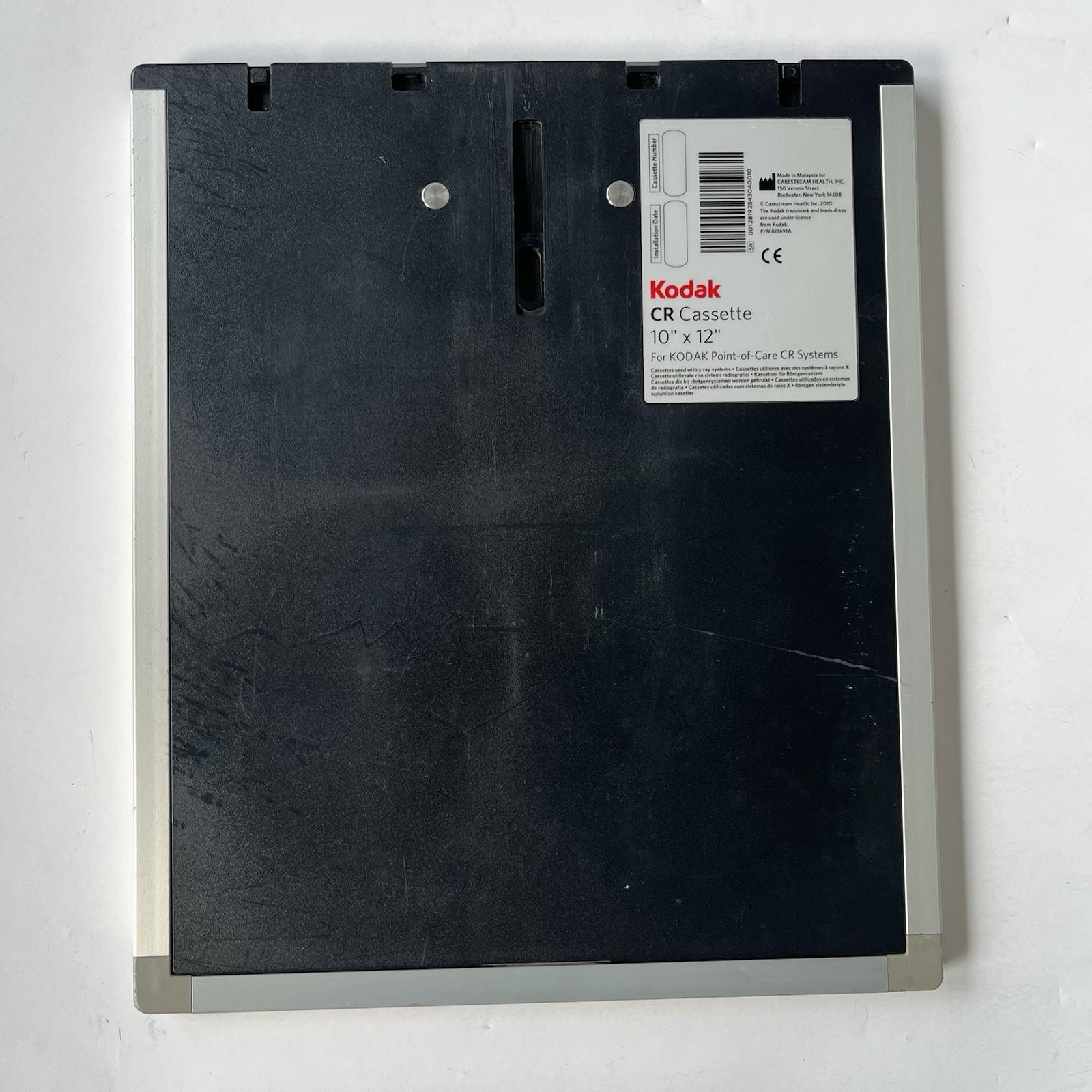 KODAK 10″ X 12″ POINT-OF-CARE CR CASSETTE WITH SCREEN, TYPE A