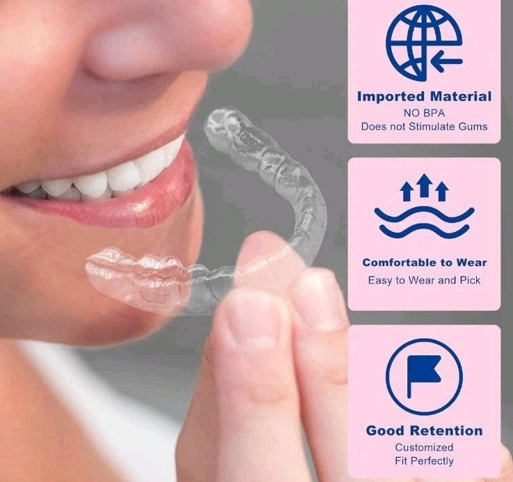 Teeth Retainer for Upper and Lower Teeth – Clear, Comfortable, BPA-Free, Durable