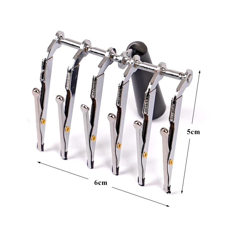 Dental Veneer Glazing Clip Crown Porcelain Teeth Veneer Glaze Holder Clamp