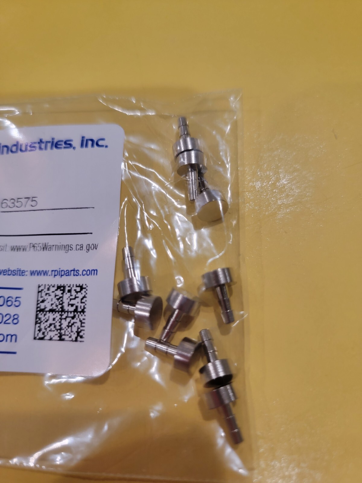 10 Barbed Plug 1/16″ Tube Blocker Endcap Dental RPI#ADB016OEM Part #023-030-00