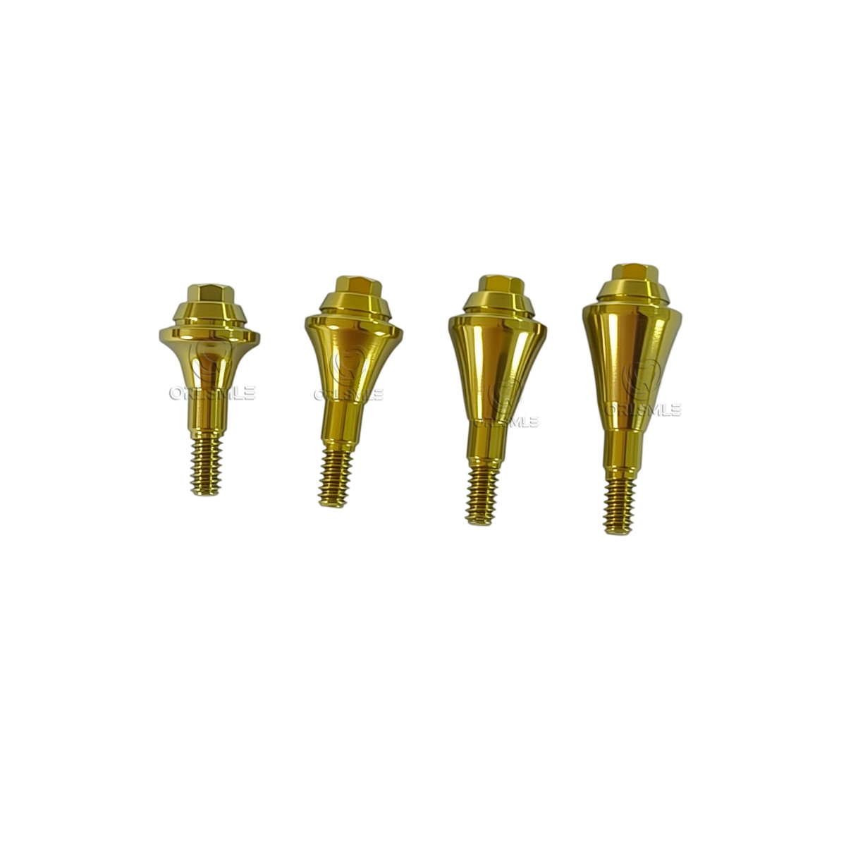 10 pcs Multi unit straight abutment fit to Megagen Blue diamond platform NC D4.8
