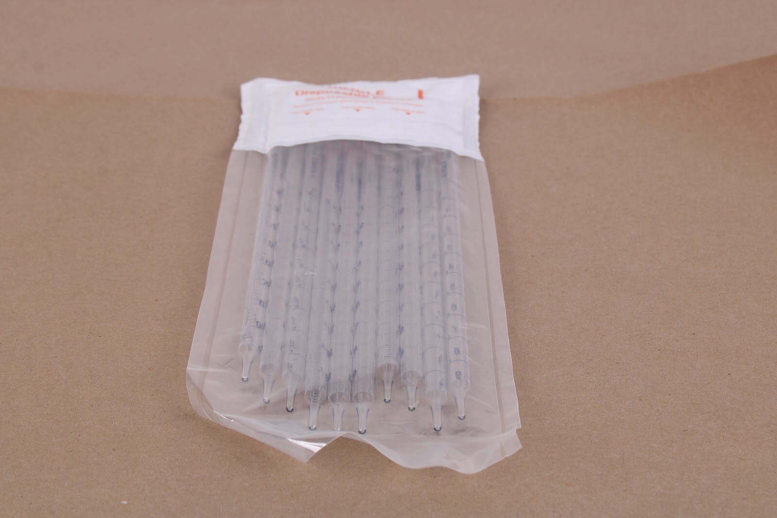 Kimble Disposable Pipets Sterile Plugged Borosilicate Glass 10mL (10 in a Pack)