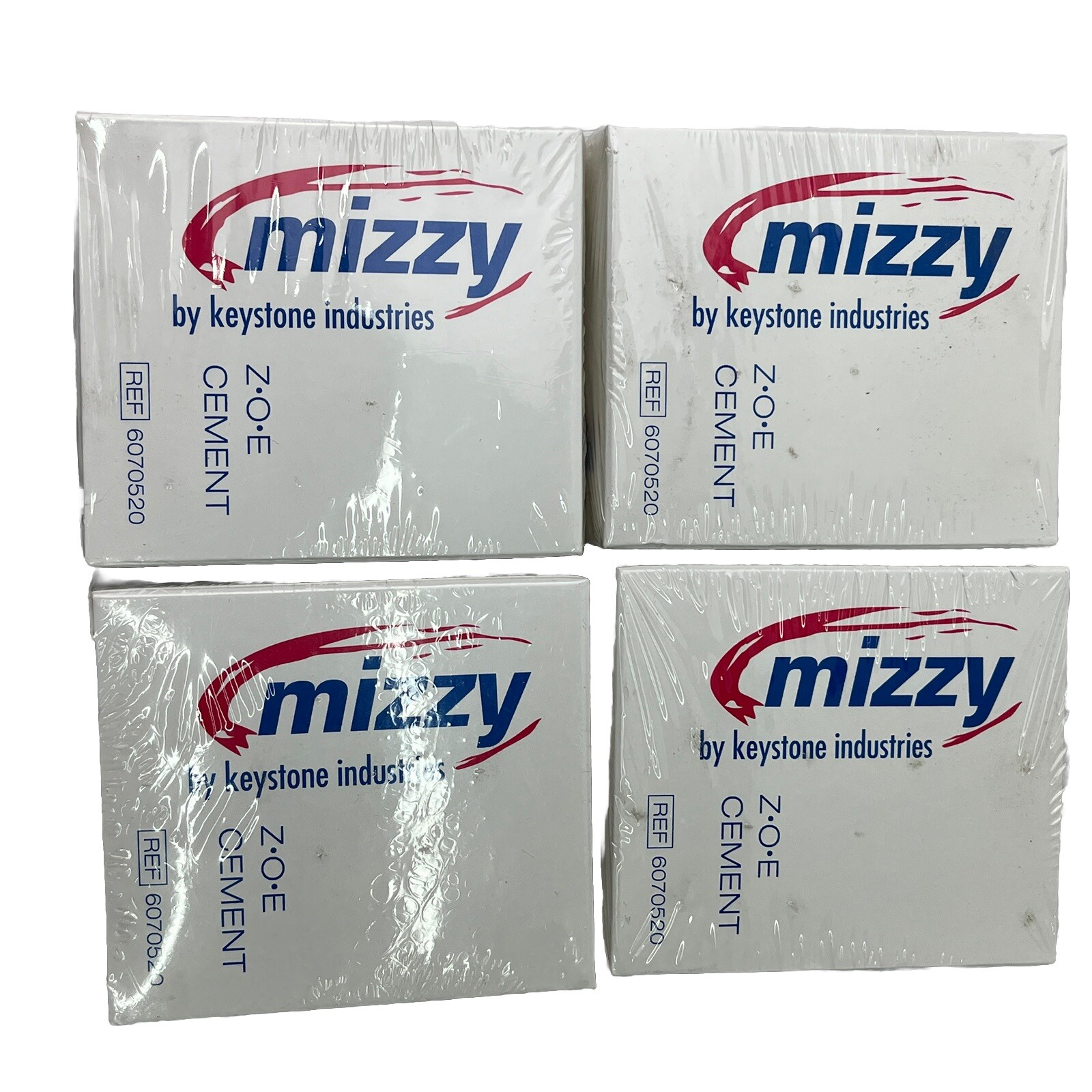 Lot Of 4 MIZZY ZOE Temporary Cement Kit: Zinc-Oxide Eugenol Powder & Liquid 2024