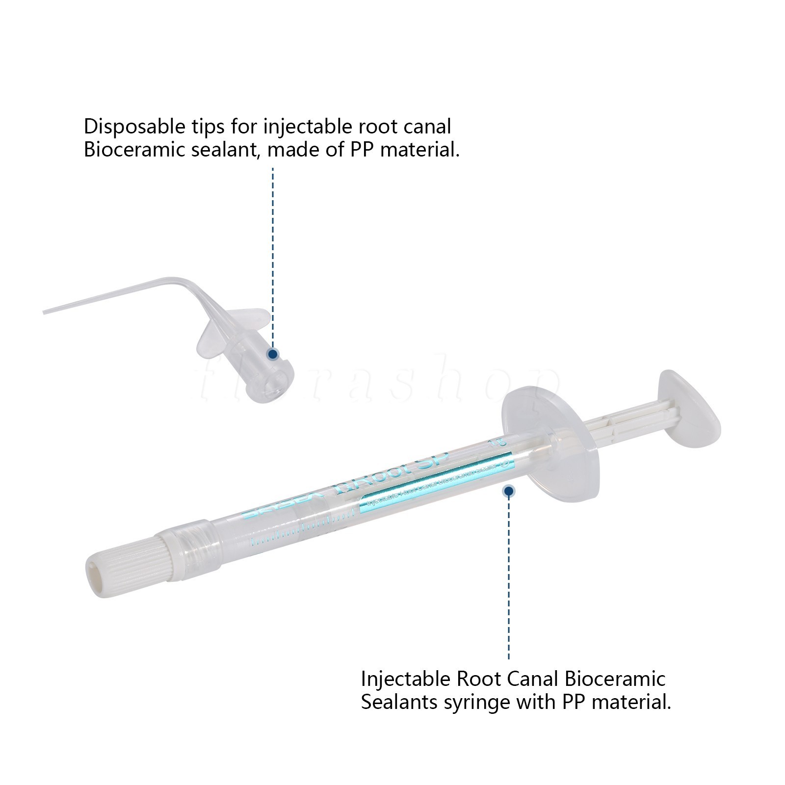 BC Sealer Bioceramic Root Canal Sealing bioceramic sealer SP 1g Syringe 10 Tips