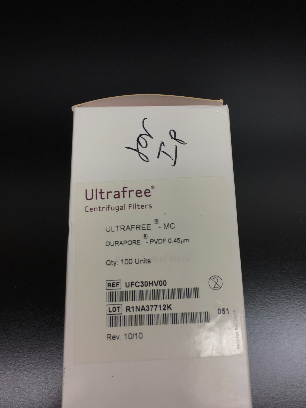 Millipore Ref No UFC30HV00 Ultrafree Centrifugal Filters 0.45um