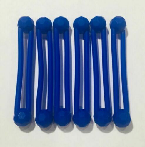 Pro-Ties Dental Instrument Silicone Ties Autoclavable Up To 275F 6 Pcs/Pack