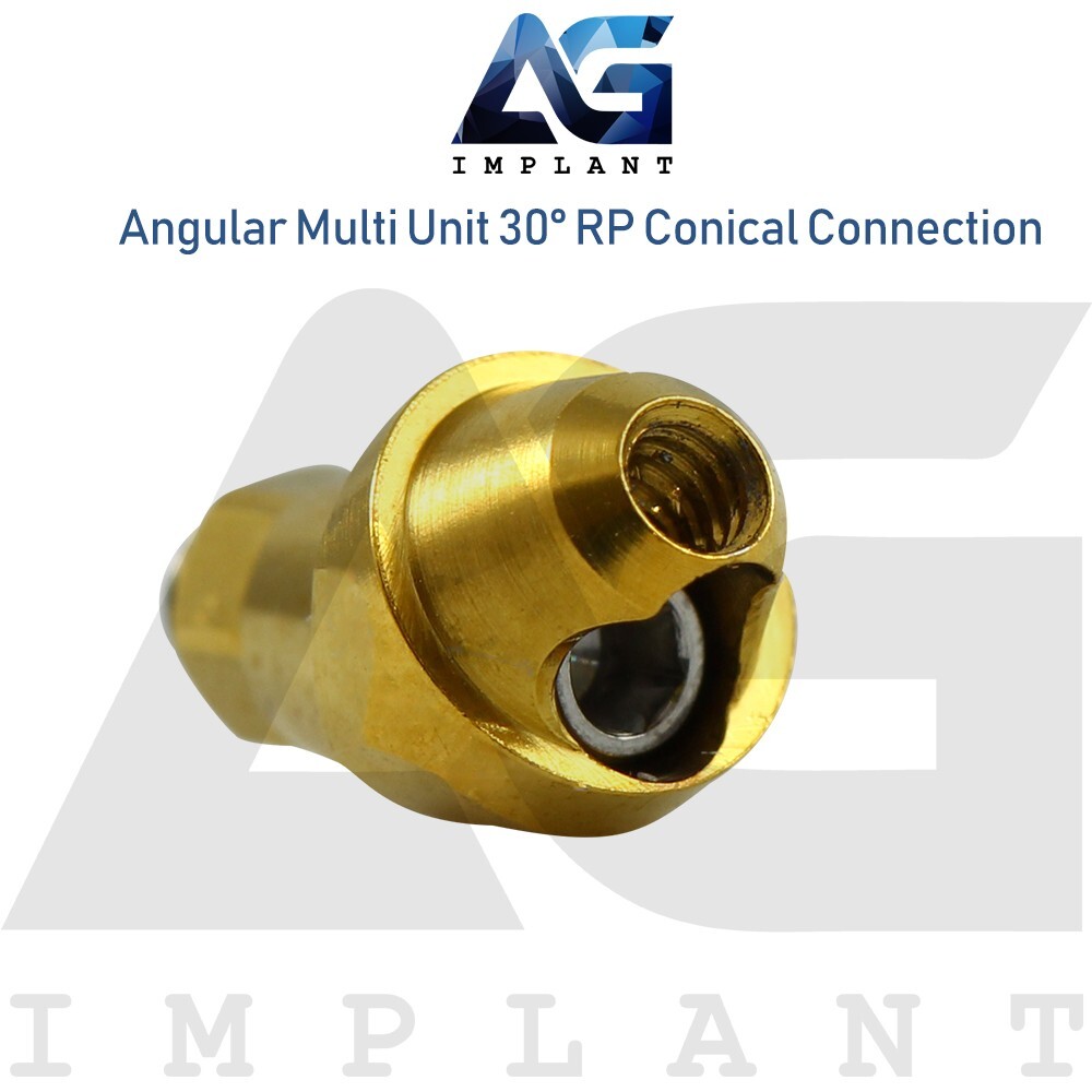 5 Angular Multi Unit Prosthetic System 30° Conical Connection RP Plastic Set