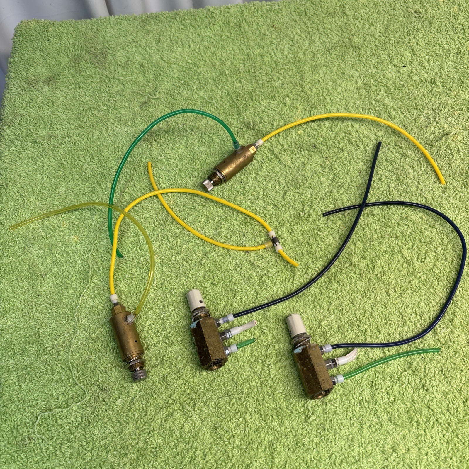 Dental Water air valves Quick Switch Kit filter toggle valves hoses wiring