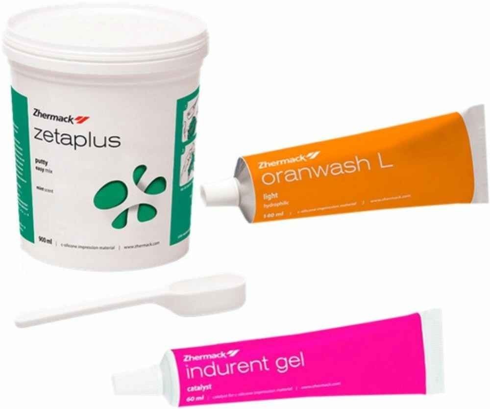 Zhermack Zetaplus Putty C-Silicone Impression Material Intro Kit (Free Ship)