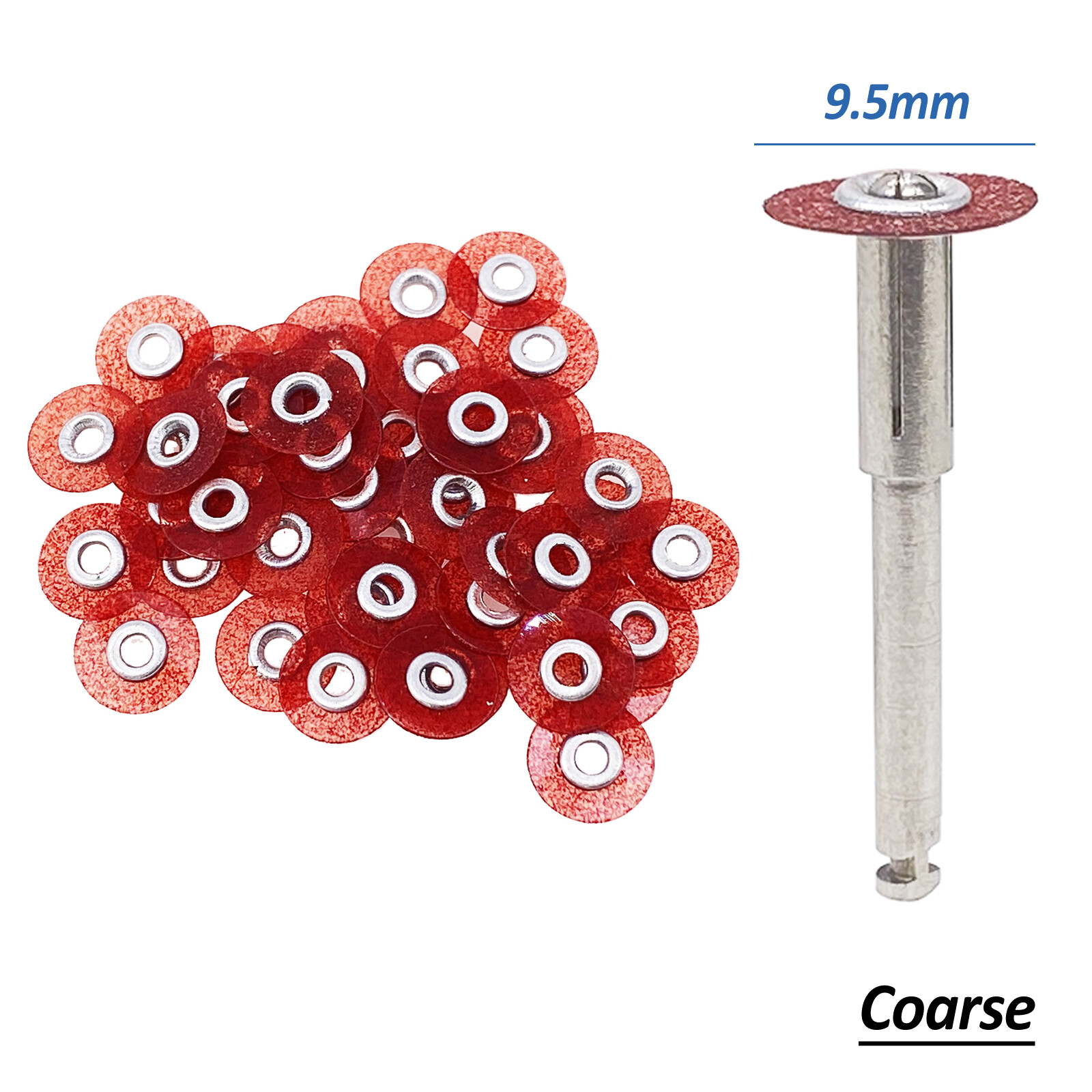 Dental Sof-Lex contouring polishing 2381 Pop-On discs 0.37″ 9.5mm or Mandrel SM