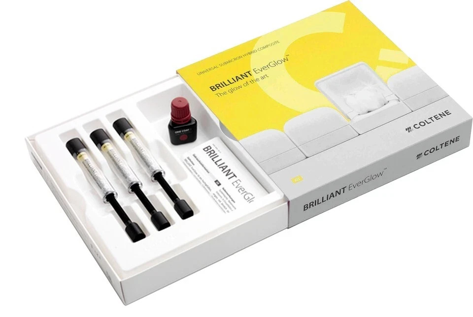 Coltene Dental BRILLIANT EVERGLOW Universal Submicron Hybrid Composite & Bonding