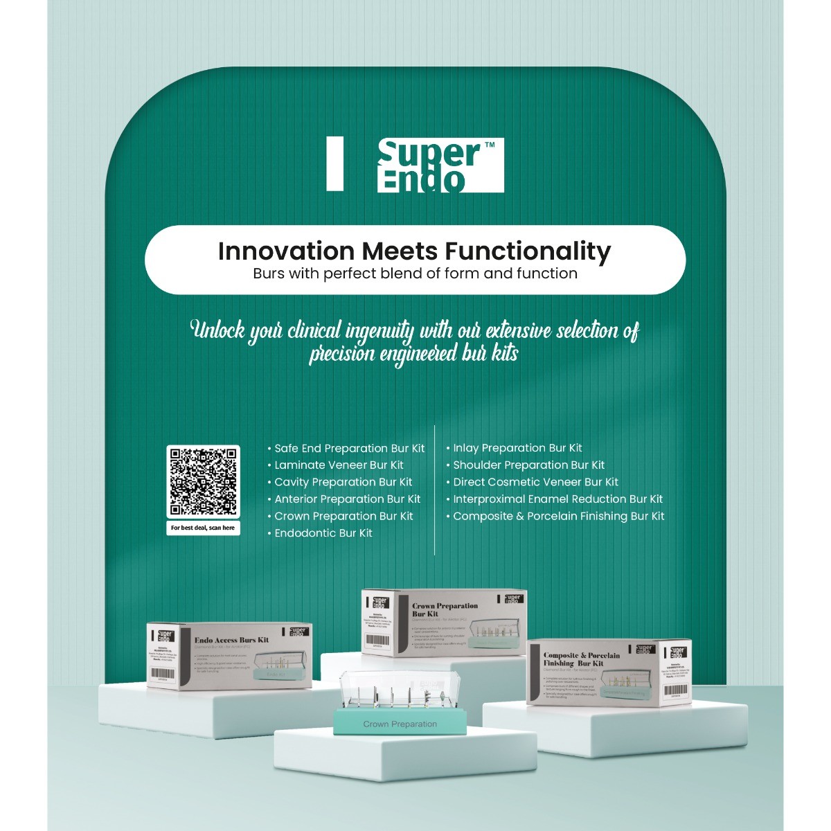 SuperEndo Endodontic Bur Kit