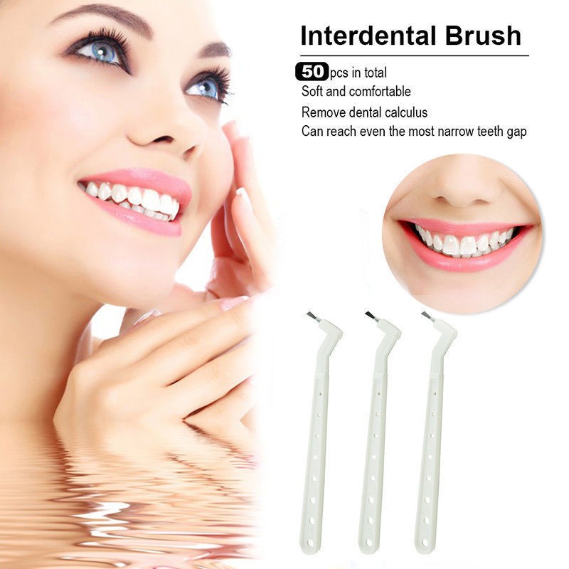 500 Pcs Dental Composite Micro Brush Applicator Tips + 5 Pcs Cleaning Handle Use