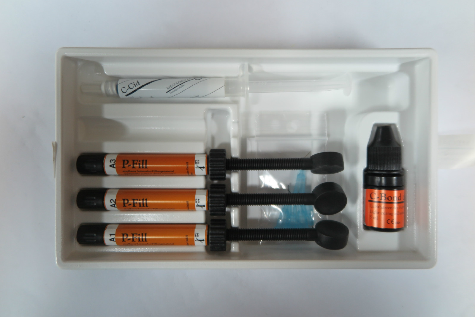 Dental Composite P-Fill Posterior filling kit by MEGADENTA Germany