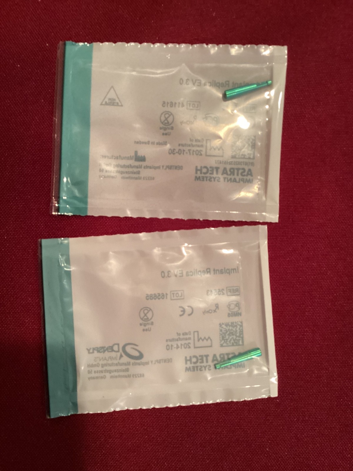 OEM Dentsply Astra EV Implant Lab Analog NEW!! 3.0mm Size. Qty: 2 INSANE PRICE!!