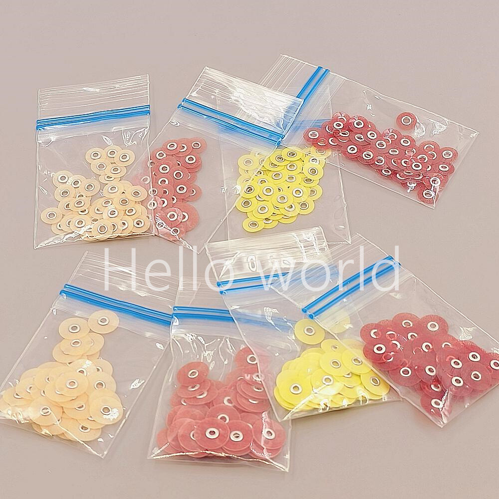 Dental Composite Finishing Polishing Discs 9.5/12.7mm Fine Medium Coarse Soflex