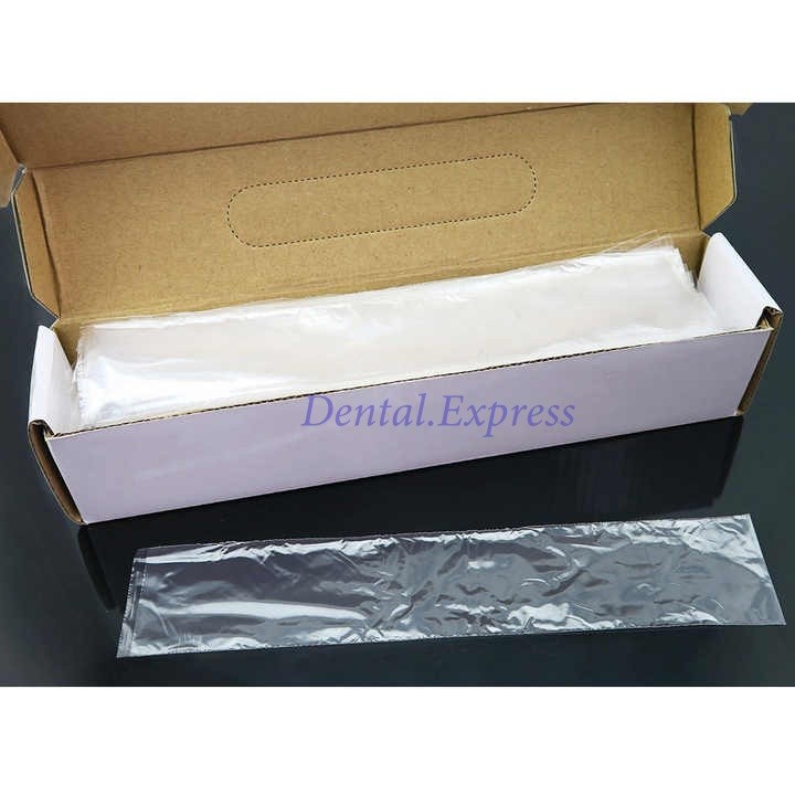 500 X-ray Sensor Sleeve Dental Disposable Plastic Protector Size 4.2/4.5cmx20cm
