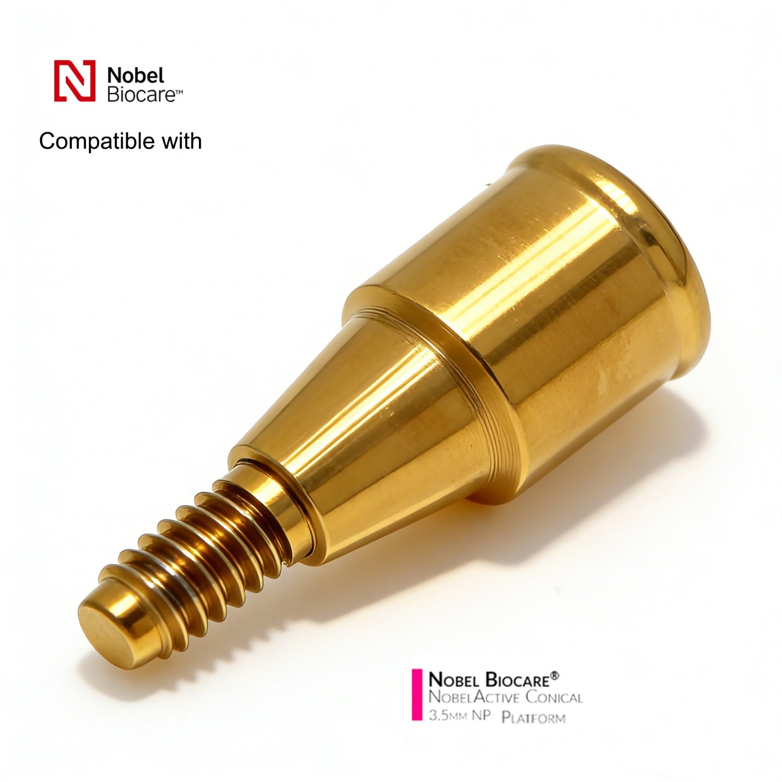 US Dental Fit ZEST LOCATOR Overdenture Ti Abutment For NobelActive Implant NP/RP