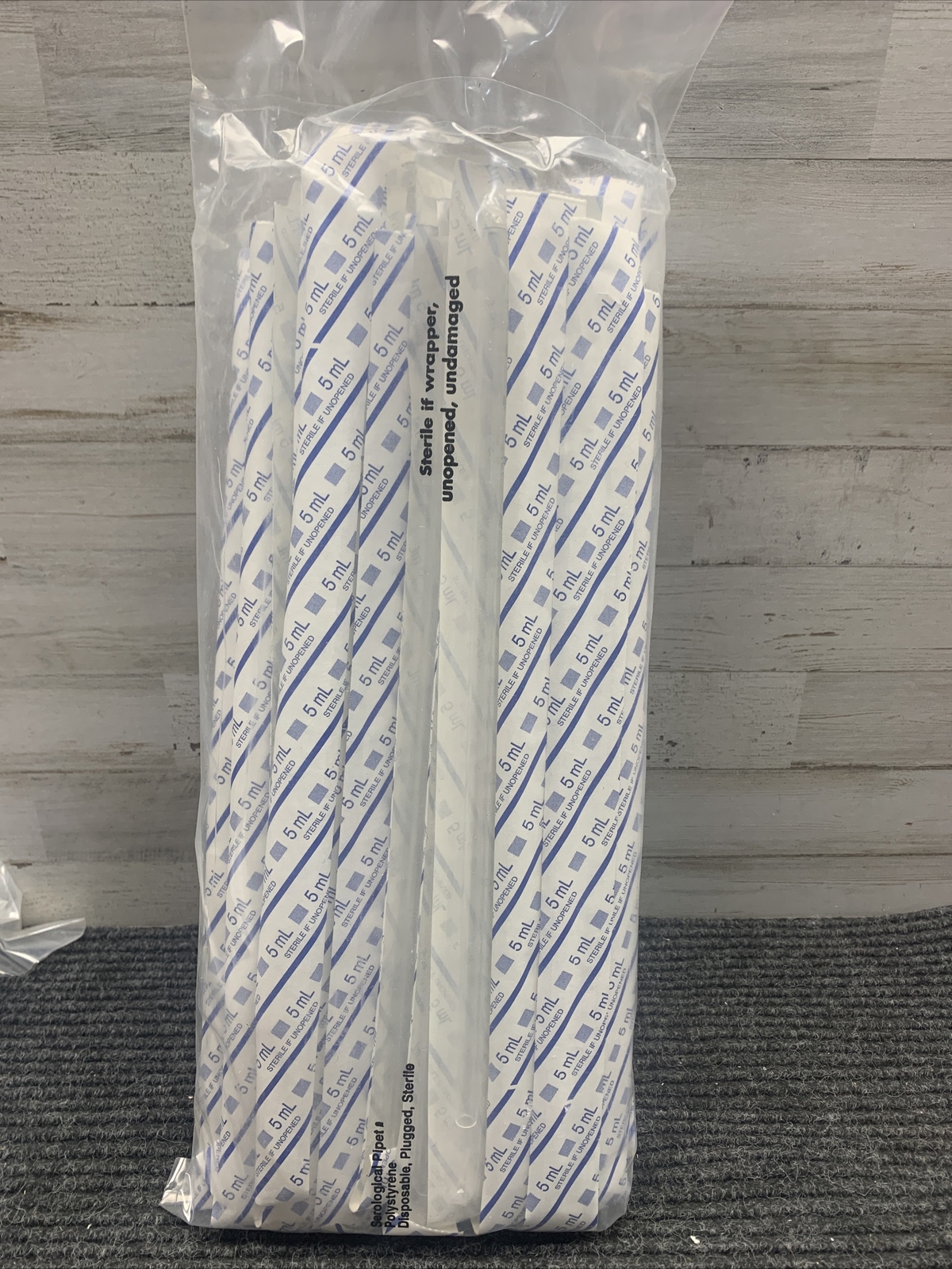 New Lot of 50 KIMBLE 5ML Plastic Pipets 56970-5