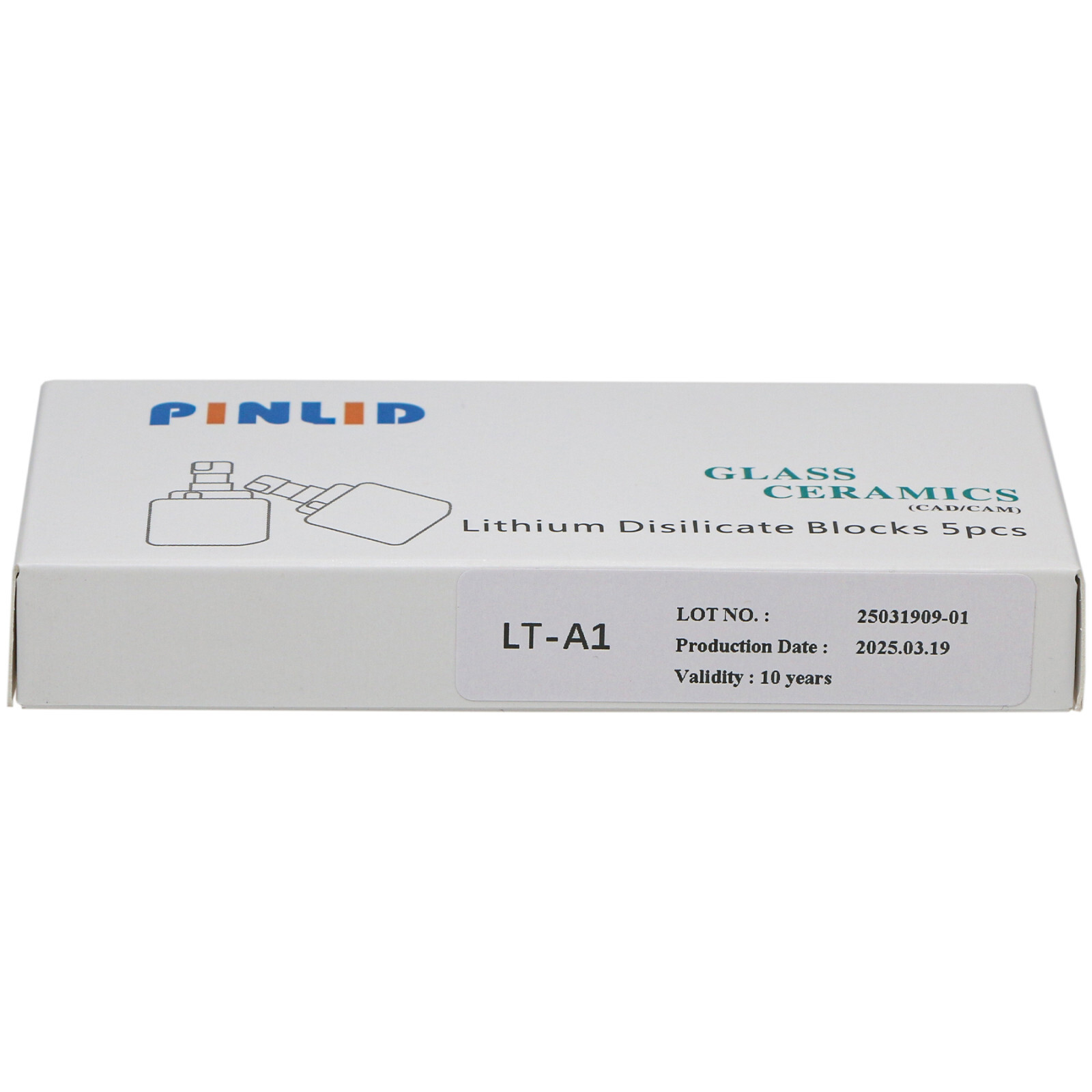 US E.MAX CAD CEREC Blocks inLab/Sirona lithium disilicate blocks LT A1 C14 5/PK