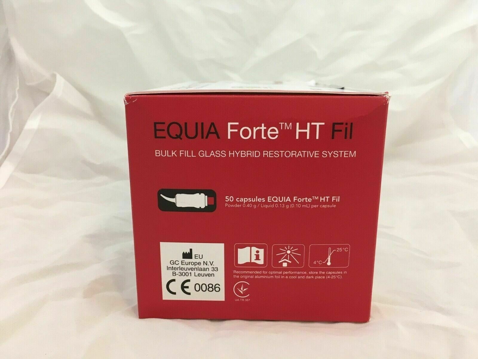 GC EQUIA Forte HT Bulk Fill Fluoride Releasing Glass Hybrid Restorativ System A2