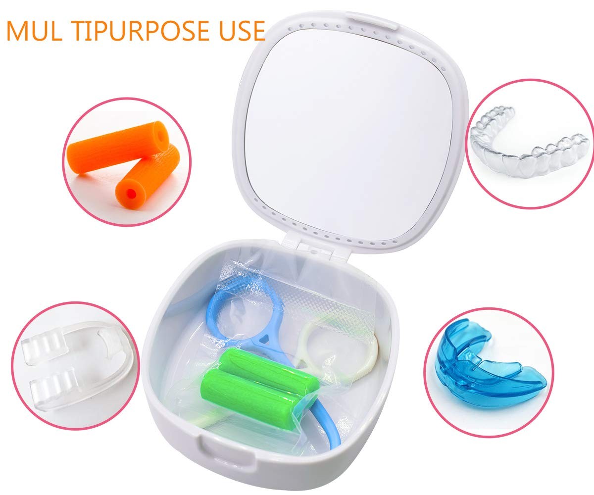 Aligner remover tool, With a Retainer Case with mirror and 3 Piece Set, Black