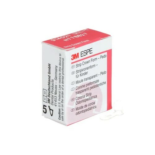 *5-Pack*3M Pedodontic Anterior Strip Crown Form Size-1 Upper Left Lateral 914021