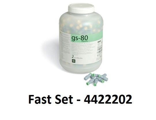 500 Pack Capsules SDI GS-80 Amalgam Caps 2 Spill 600mg Fast Set