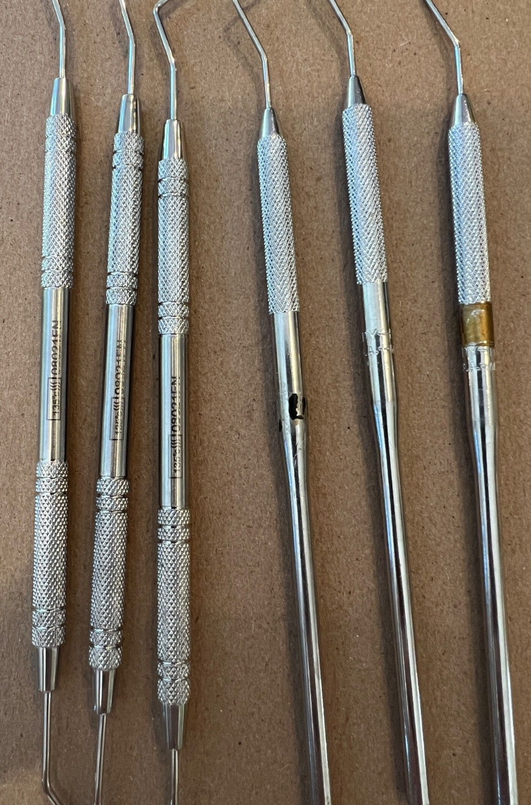 6 Dental Probes (3) Hu-Friedy (3) Henry Shein Hygiene Used Hygiene School