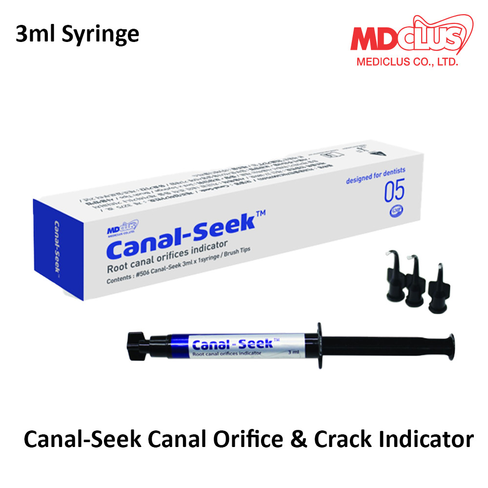 Dental End0 MediClus Canaal-Seek Canaal Orifice & Crack Indicator Blue Color 3ml