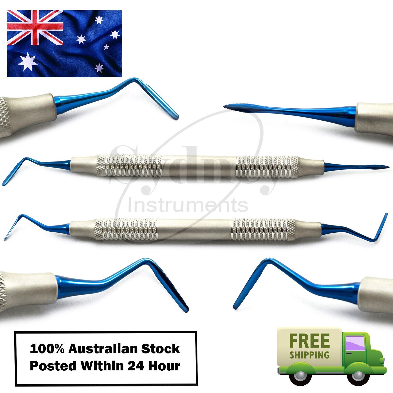 Dental Filling Composite Amalgam Mixing & Implant PT1 & PT2 Tunneling Instrument