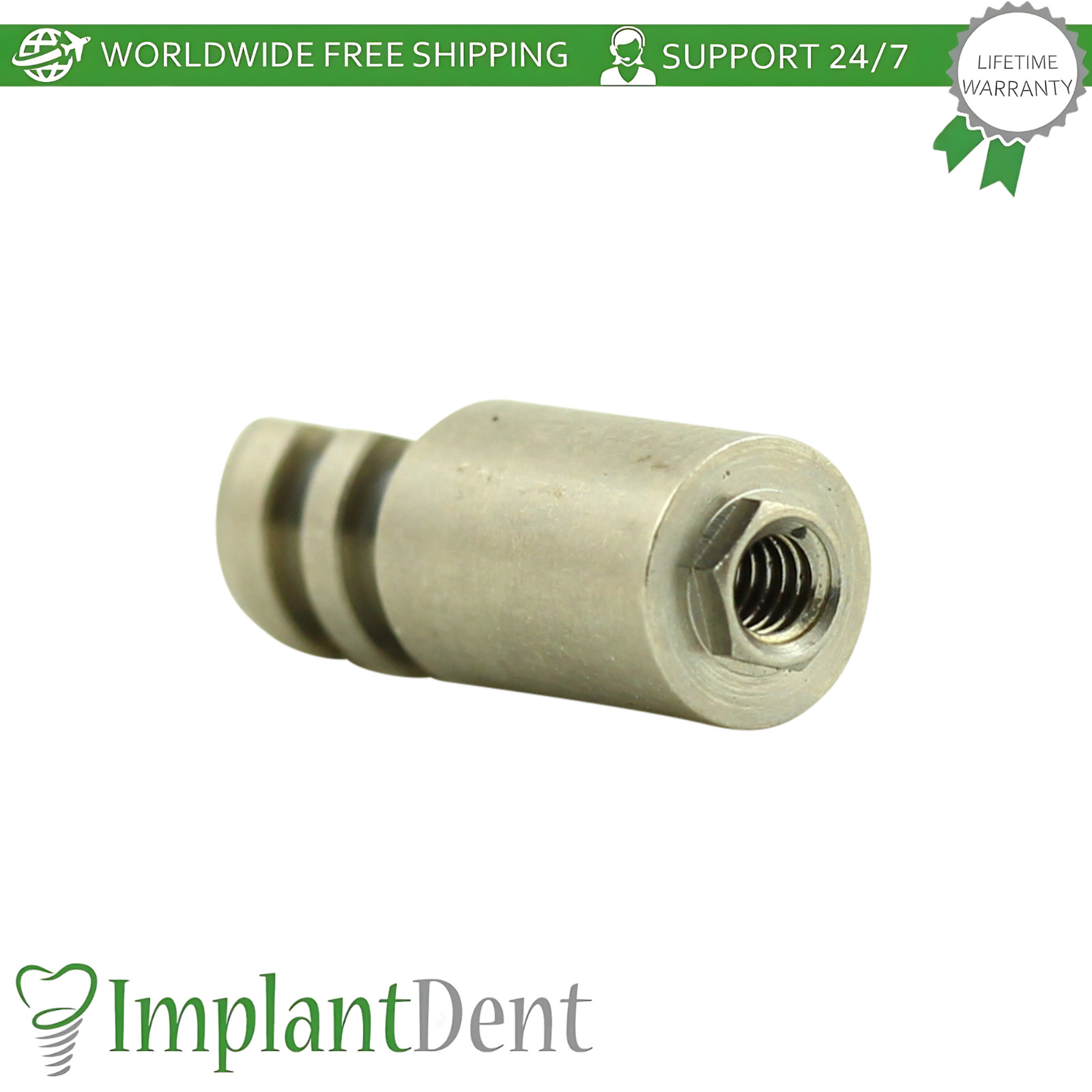X5 Ø5.0mm Patform Dental Fixture Analog 3i Osseotite Compatible Replica Yellow