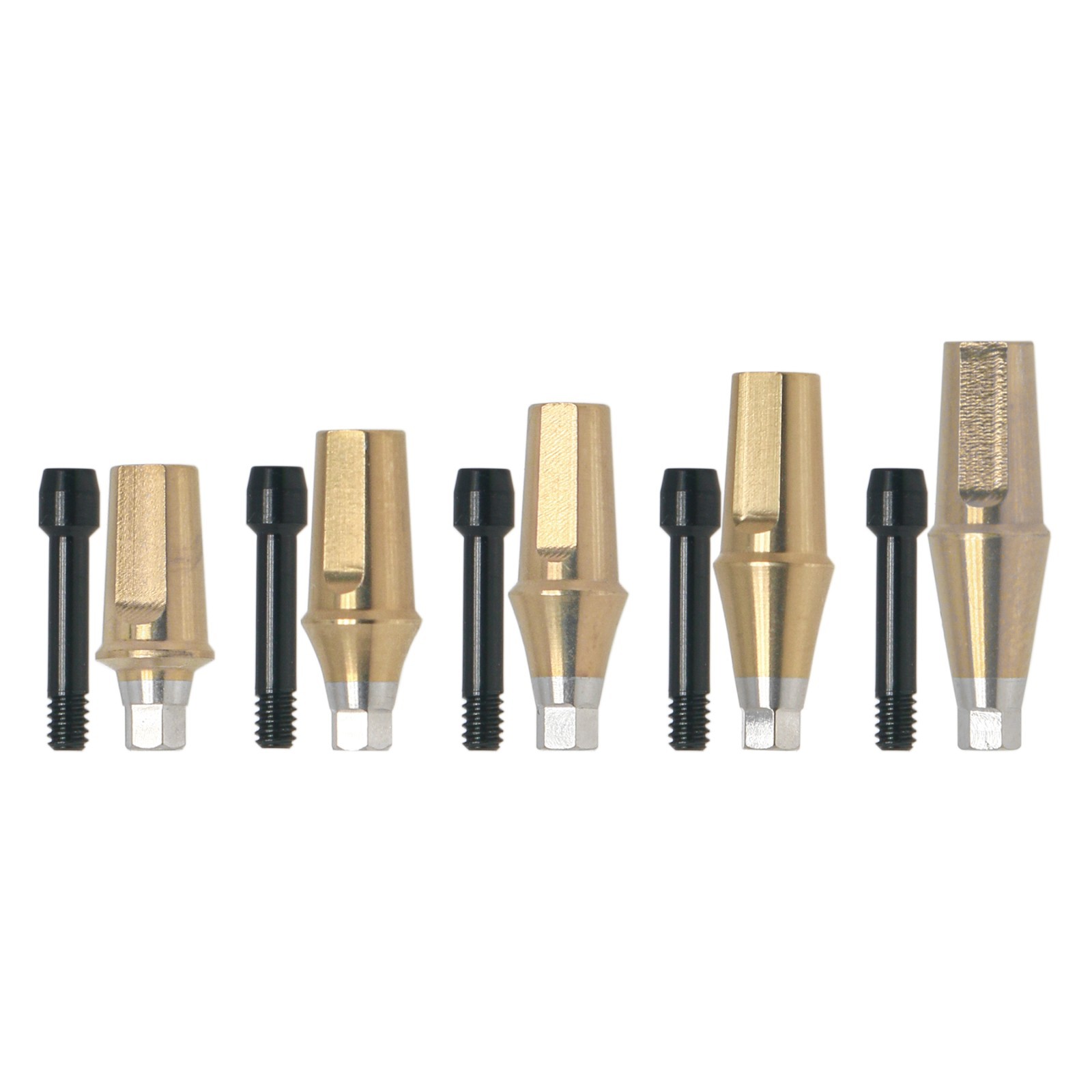 US Mini Titanium Straight Transfer Abutment Compatible with Osstem Hiossen