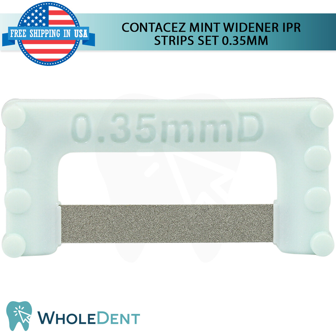 ContacEZ Mint Widener IPR Plus 8 Strips Orthodontic Interproximal Reduction